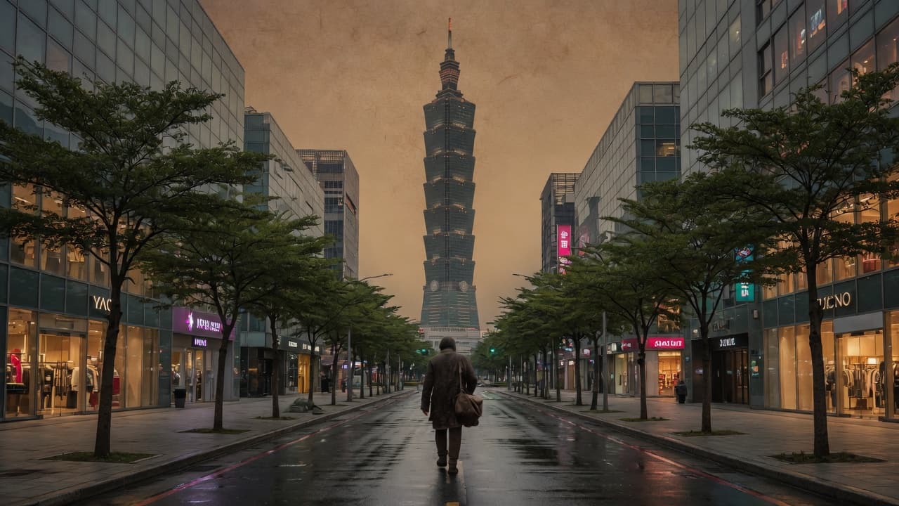 Walk and fog